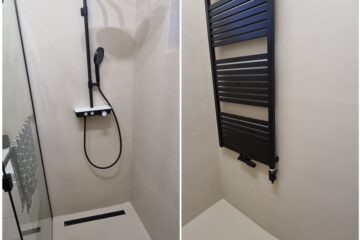Koupelna a toaleta ve stěrce