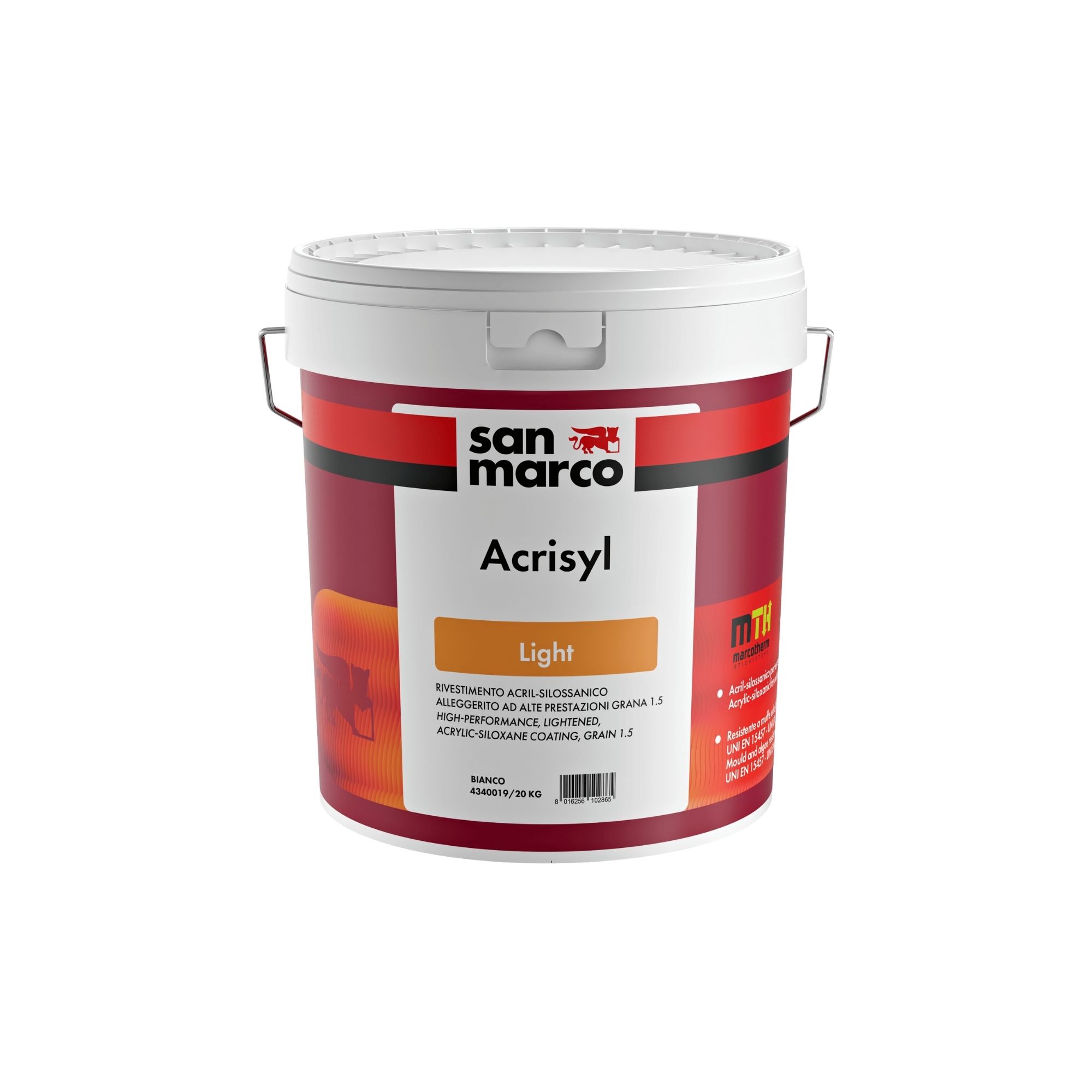 ACRISYL LIGHT – Odlehčená akryl-siloxanová omítka