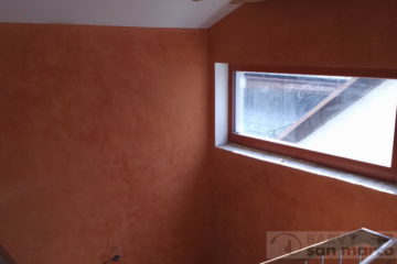 Krb a schodiště – MARMORINO CLASSICO a GRASSELLO DI CALCE