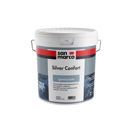 SILVER CONFORT – hygienizační omyvatelná nástěnná barva s ionty stříbra, protiplísňová